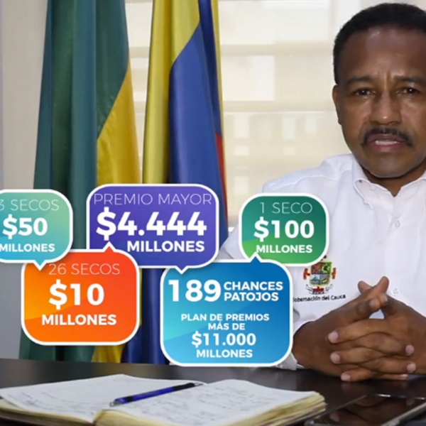 Reactivamos los sorteos de La Lotería del Cauca