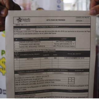 Vendido el Premio Mayor de la Lotería del Cauca en Quilichao